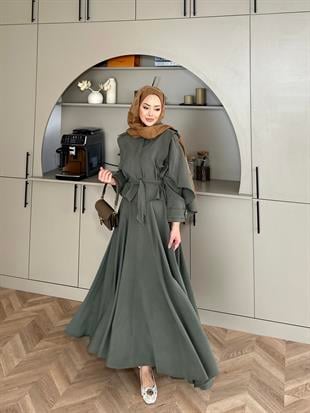 Mela Tensel Etekli Takım Haki