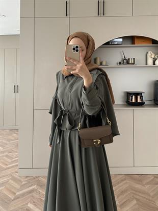 Mela Tensel Etekli Takım Haki