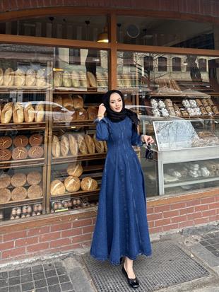 Merlin Kot Elbise Kot Mavi