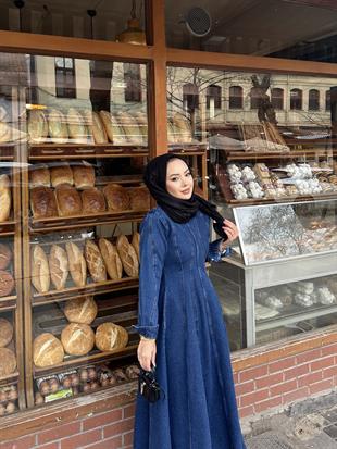 Merlin Kot Elbise Kot Mavi