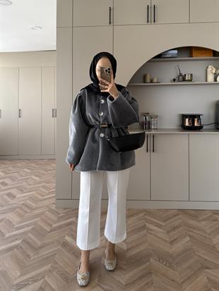 Mısra Angora Kaban Gri