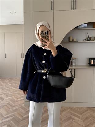 Mısra Angora Kaban Lacivert