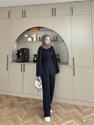 More Taşlı Oysh Takım Antrasit