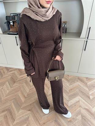 More Taşlı Oysh Takım Kahve