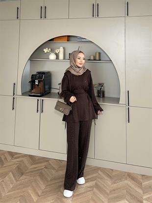 More Taşlı Oysh Takım Kahve