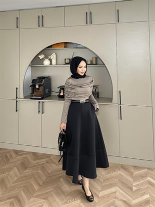 Nalu Drapeli Çıtçıtlı Body Vizon