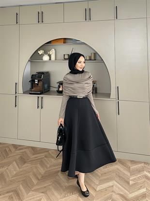 Nalu Drapeli Çıtçıtlı Body Vizon