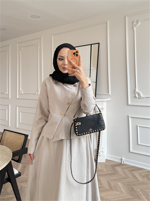 Noi Gold Düğmeli Cupra Takım Taş (2304)