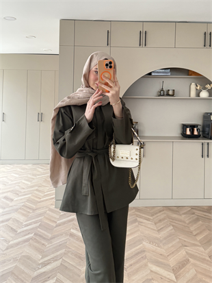 Norton Pantolonlu Takım Haki (4448)