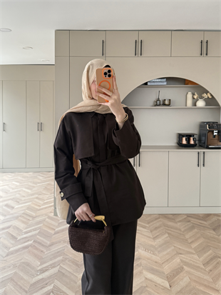 Norton Pantolonlu Takım Kahve (4448)