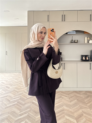 Norton Pantolonlu Takım Mürdüm (4448)