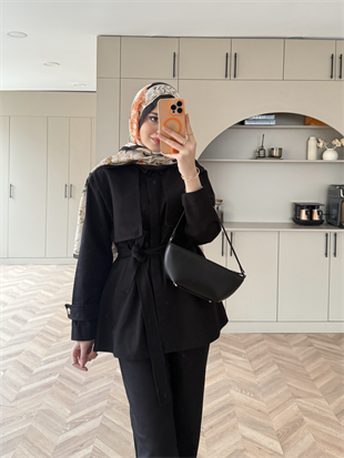 Norton Pantolonlu Takım Siyah (4448)