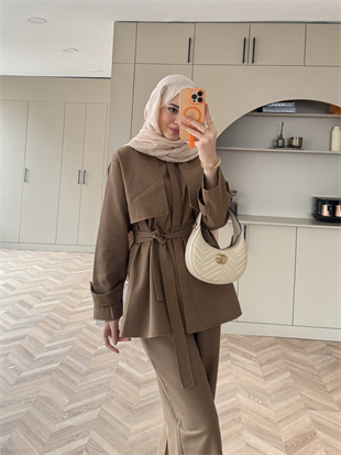 Norton Pantolonlu Takım Taba (4448)