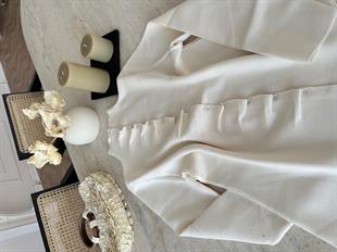 Odella Çelik Örme Hırka Bej