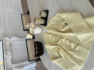 Odella Çelik Örme Hırka Sarı