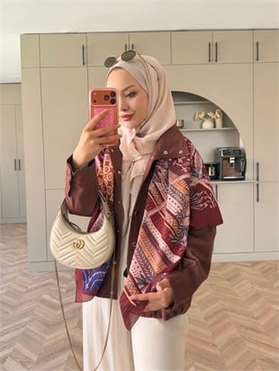 Omuz Şalı Bordo (09)