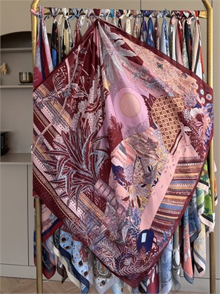 Omuz Şalı Bordo (09)