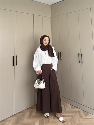 Boris Tensel Pantolon Acı Kahve 