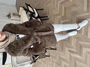 Orjinal Alpaka Kürk Kahve