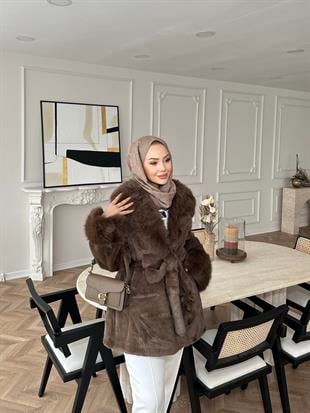 Orjinal Alpaka Kürk Kahve