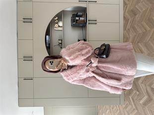 Orjinal Alpaka Kürk Pembe