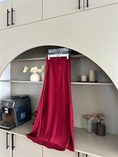 Carla Saten Etek Bordo