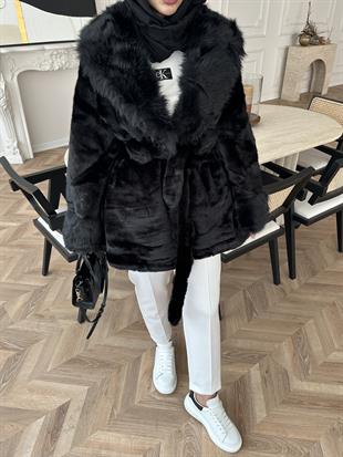 Orjinal Alpaka Kürk Siyah