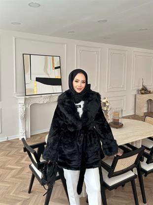 Orjinal Alpaka Kürk Siyah