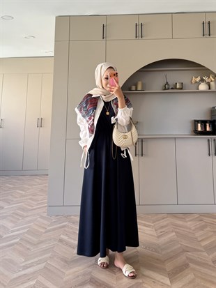 Oysh İçlik Elbise Lacivert (4547)