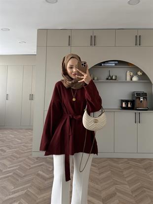 Pare Angora Kazak Bordo