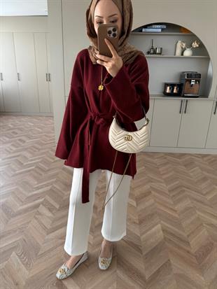 Pare Angora Kazak Bordo