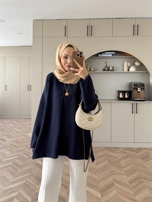 Pare Angora Kazak Lacivert