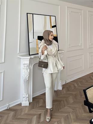 Pasha Scuba Takım Bej