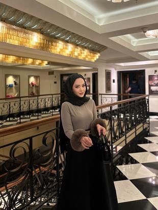  Peluş Kollu Çıtçıtlı Body Vizon