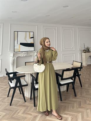 Perry Elbise Yağ Yeşili