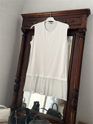 Piliseli İçlik Beyaz 75cm