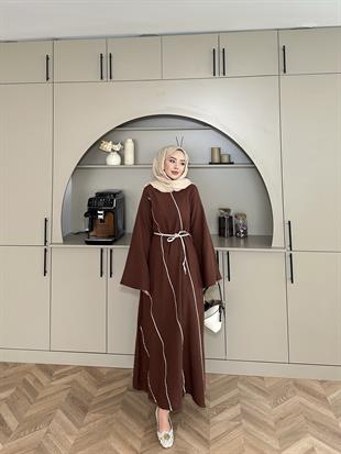 Pinterest Elbise Acı Kahve