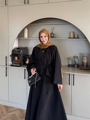 Kalinka Yandan Bağlamalı Şifon Elbise Pembe (26069)