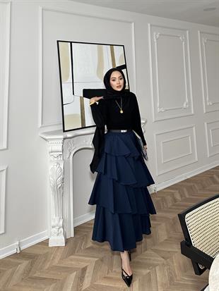 Premium Katkat Etek Lacivert