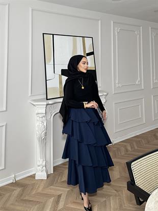 Premium Katkat Etek Lacivert