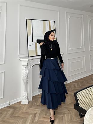 Premium Katkat Etek Lacivert