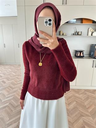 Pure Angora Kazak Bordo