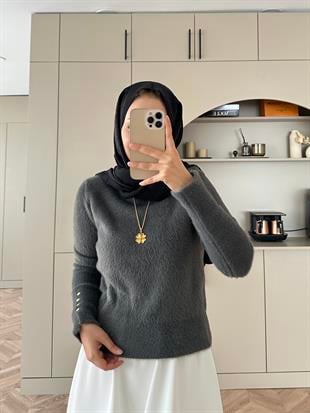 Pure Angora Kazak Gri