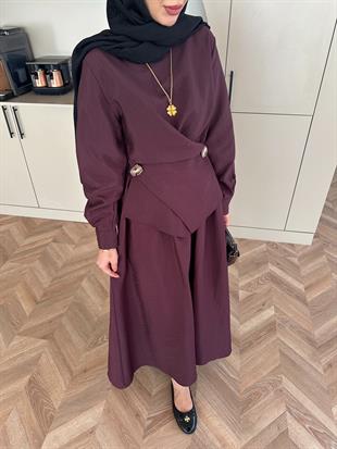 Raisa Cupra Etekli Takım Mürdüm