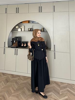 Raisa Cupra Etekli Takım Siyah