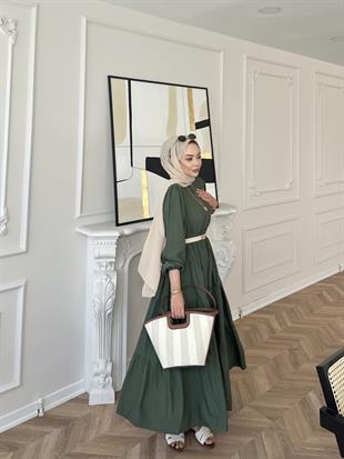 Rona Elbise Haki