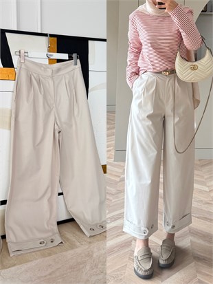 Rope Bilek Boy Boru Paça Pantolon Taş (3936)