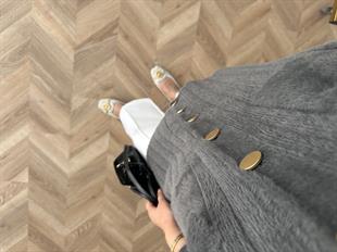  Rove Angora Hırka Antrasit