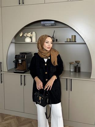 Rove Angora Hırka Siyah