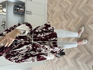 Scuba Havuç Pantolon Beyaz